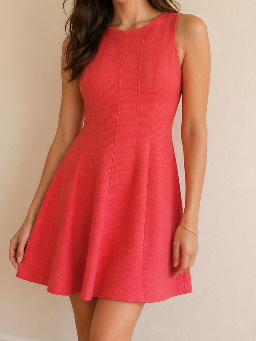 Just...Taylor Pink Sleeveless A-Line Mini Dress Size 8